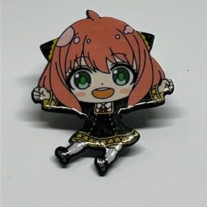 2/$14 spy x family Anya brooch lapel pin backpack pin‎ hat pin gift
